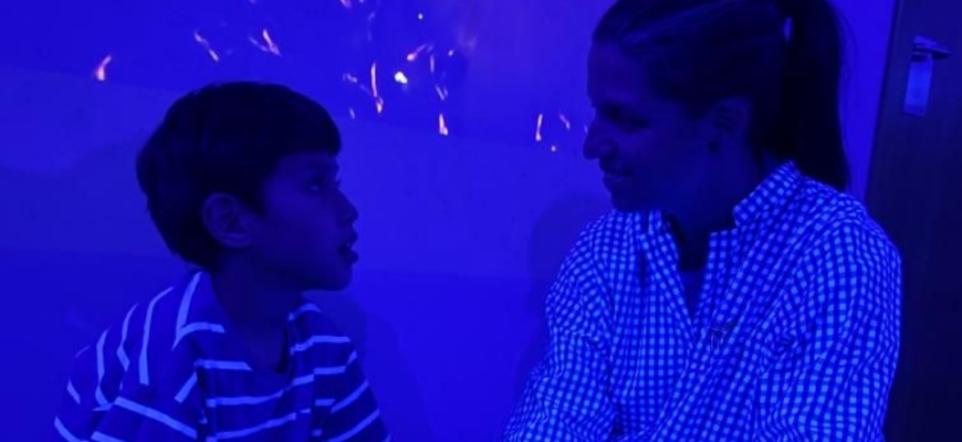 🟣 La comunicación no verbal en la sala multisensorial de la Escuela Iris