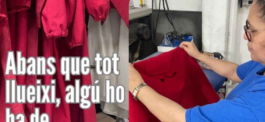 El servicio de lavandería de la Fundació Iris apoya a entidades durante la Semana Santa