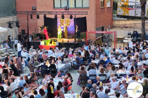 Celebrem 50 anys de l’escola al Sopar Iris