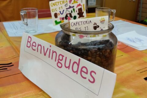 Esmorzar amb valor a la cafeteria de l’Escola Iris