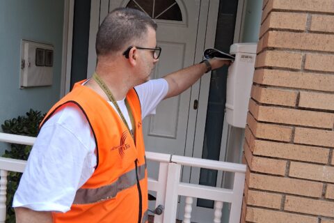 Distribució de material publicitari amb valor social