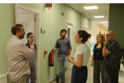 Visita de la Fundació MAP a la Fundació Iris