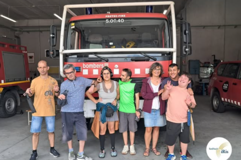 Visita al parc de Bombers de Sant Vicenç dels Horts