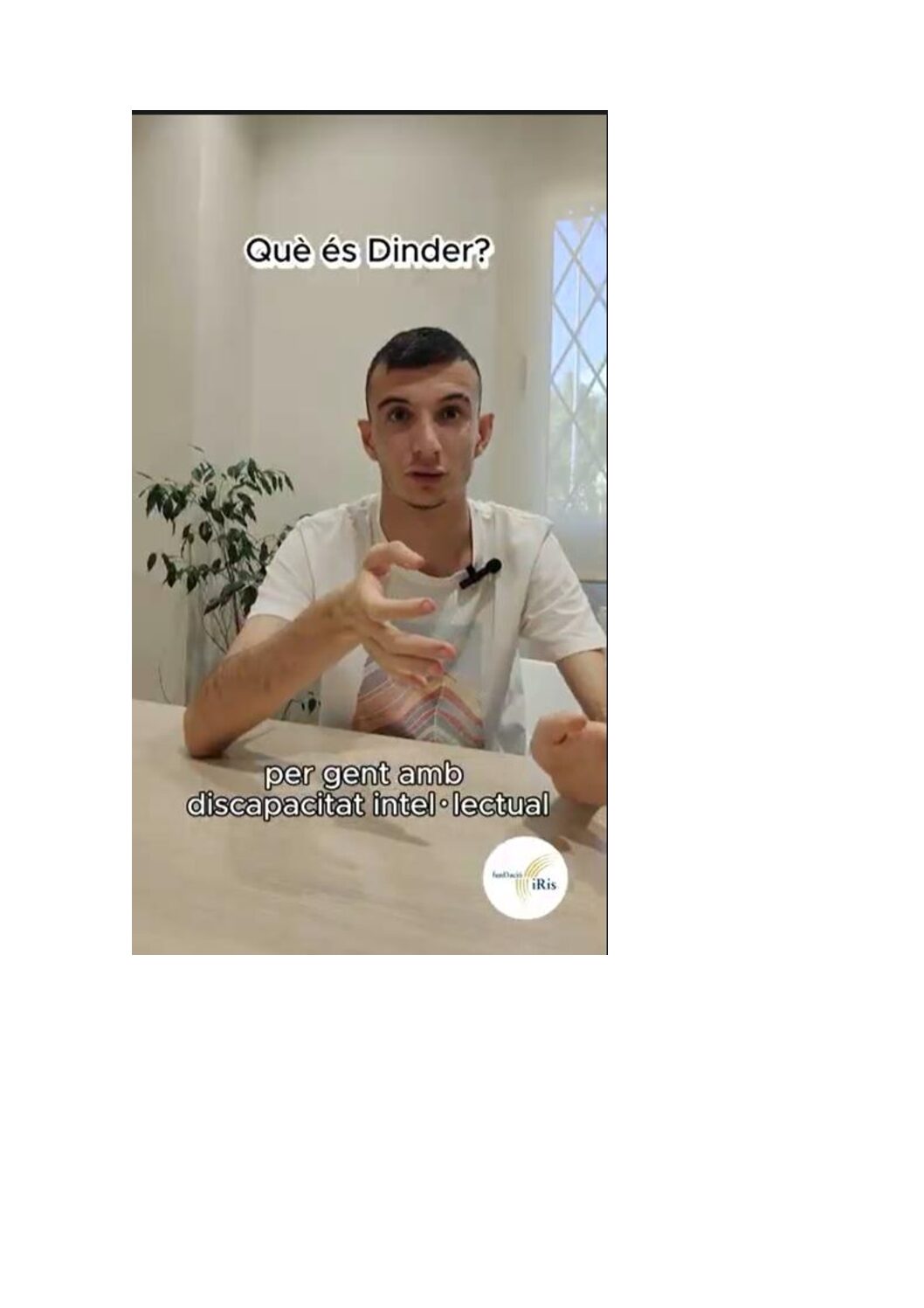 Pol comparte su experiencia en Dinder