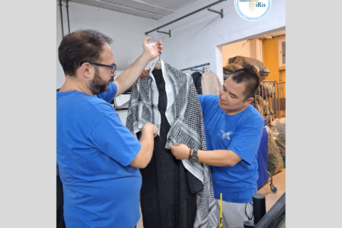 La Bugaderia de la Fundació Iris col·labora amb el Pessebre Vivent de Corbera