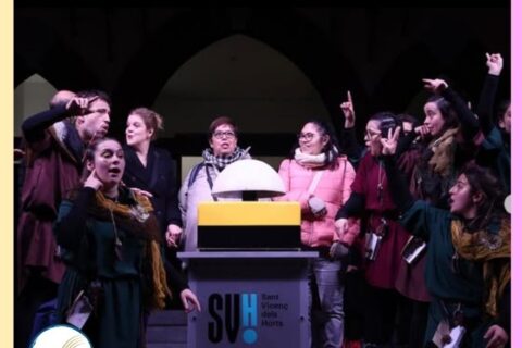 La Fundació Iris encén els llums de Nadal de Sant Vicenç dels Horts